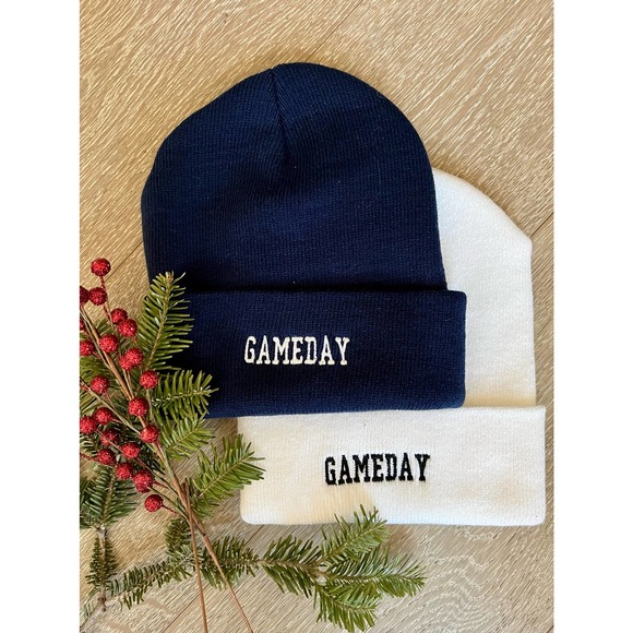 NEW Mens Womens NFL NBA School Spirit Team Colors Sports Beanie 6 Colors! - Picture 5 of 12